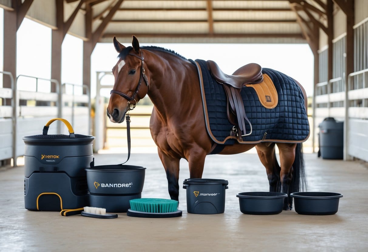 Praktisk udstyr der gør hverdagen nemmere for hesten